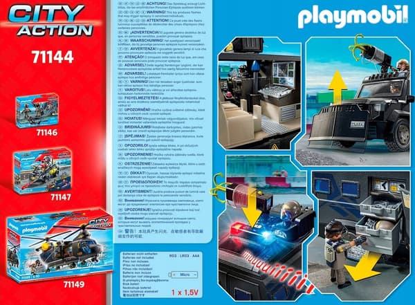 Playmobil 71144 SWAT-køretøj