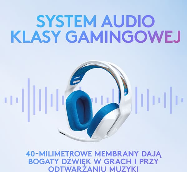 Logitech G335 Hovedtelefoner Blå (981-001018)