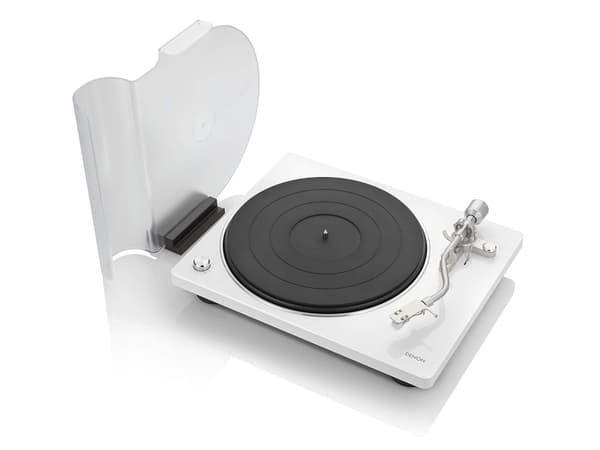 Denon DP-400 pladespiller hvid