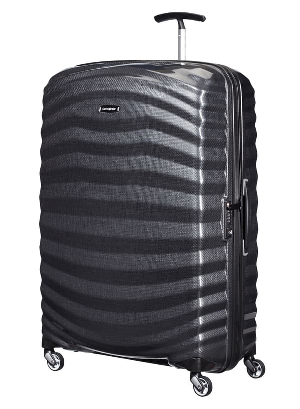 Stor resväska XL Samsonite Lite-Shock - svart
