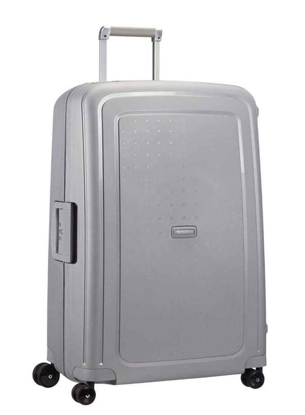 Stor resväska Samsonite S'Cure - silver