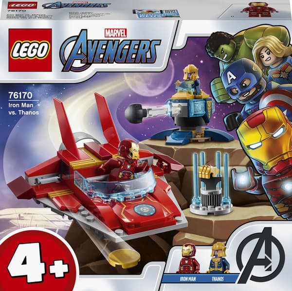 LEGO Marvel Iron Man mod Thanos (76170)