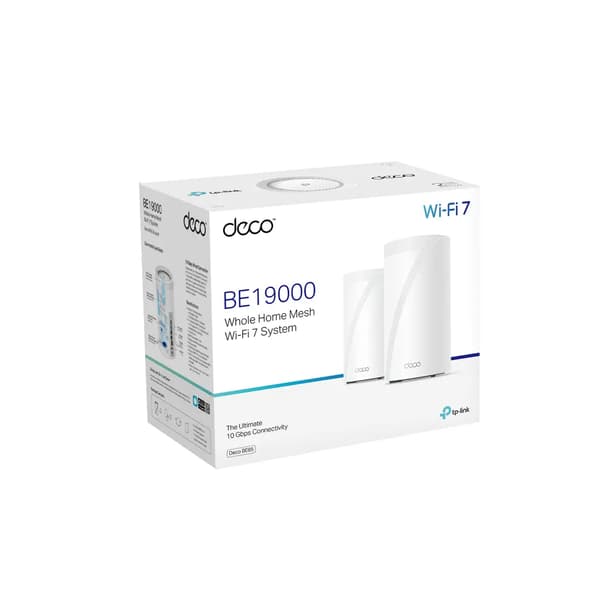 Router TP-LINK Deco BE85 BE19000 2 stk. Hvid
