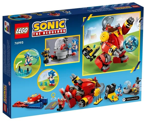 LEGO Sonic the Hedgehog 76993 Sonic vs. Dr. Eggman og Death Egg-robotten