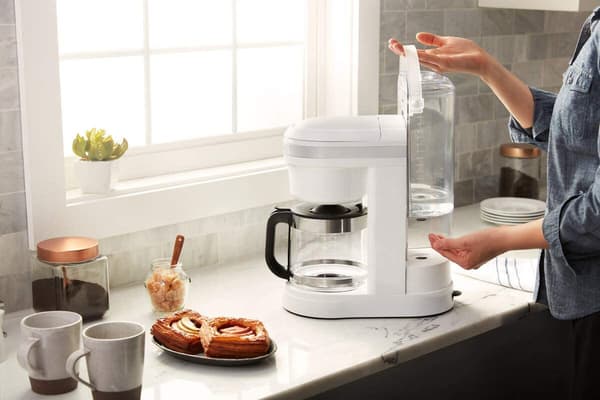 KITCHENAID 5KCM1208EWH Hvid kaffemaskine