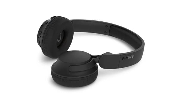 Philips TAH4500BK/00 Trådløse On-Ear Bluetooth 6.0 Hovedtelefoner Sort