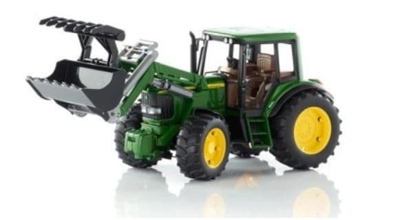 BRUDER Køretøj Traktor John Deere 6920 med frontlæsser