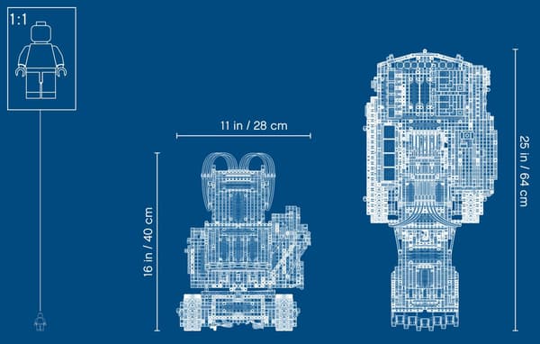 LEGO 42100 Technic - Liebherr R 9800 kaivinkone