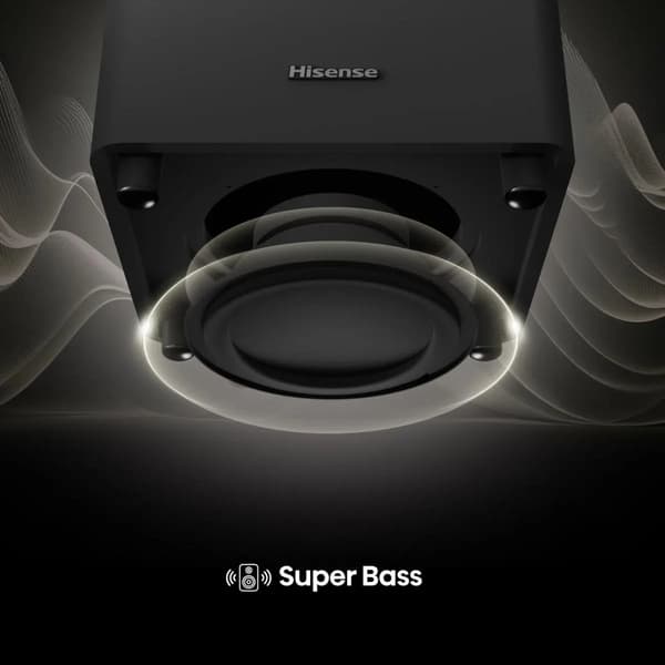 Soundbar Hisense HT SATURN 4.1.2 Bluetooth Dolby Atmos DTS X