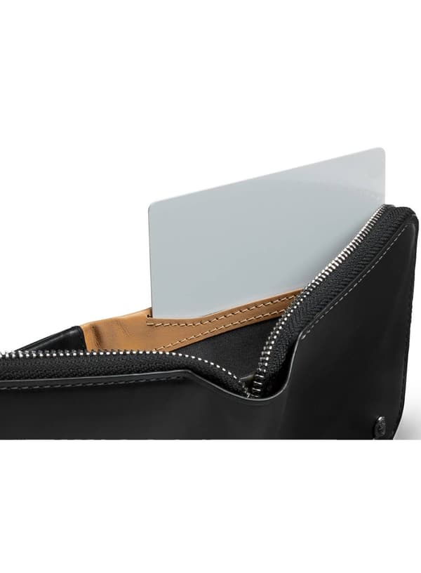 Bellroy Zip Wallet RFID læderpung - sort
