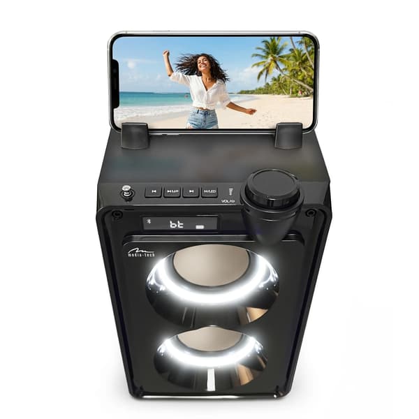 Bluetooth-højttaler Media-Tech OVERBOX MT3186 FM-radio 30W Sort