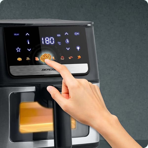 Airfryer BERDSEN BD-655 6.5l 8 automatiske programmer