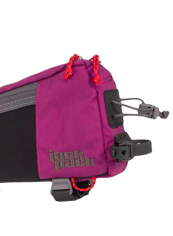 Jack Pack Płetwa RGB cykeltaske til ramme - violet