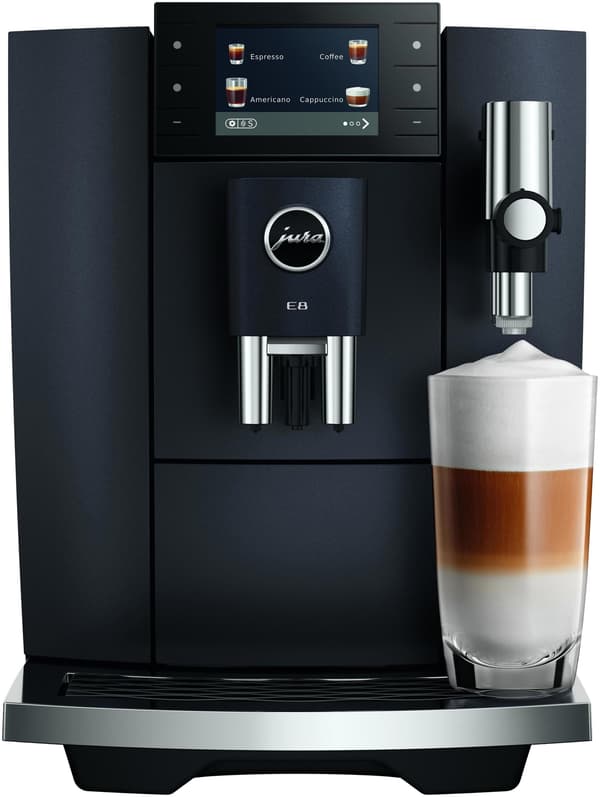 JURA E8 Cosmic Black (ED) kaffemaskin