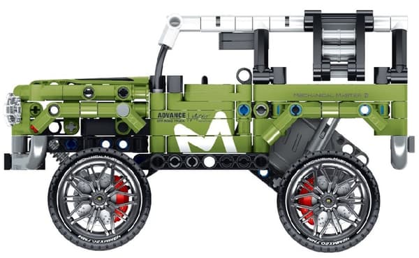 IM.MASTER Pull Back Jeep IM5821 muoviset rakennuspalikat