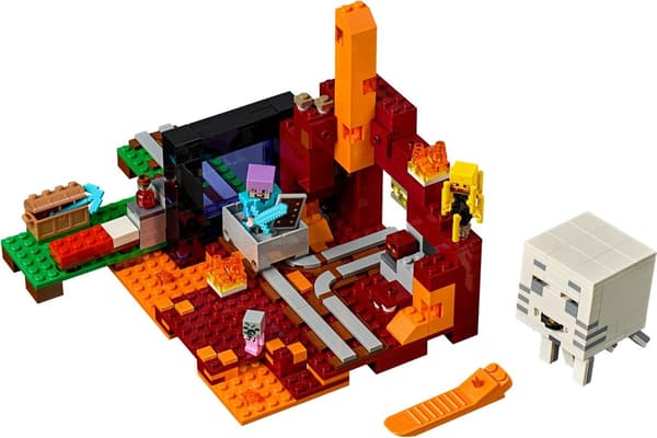 LEGO Minecraft Netherportalen (21143)