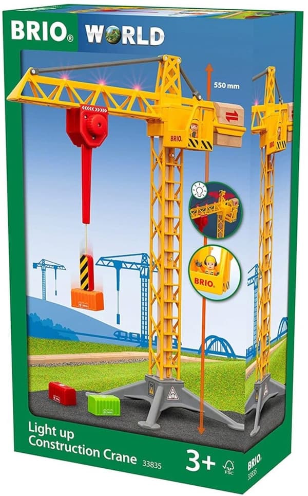 BRIO World Belyst Kran 33835
