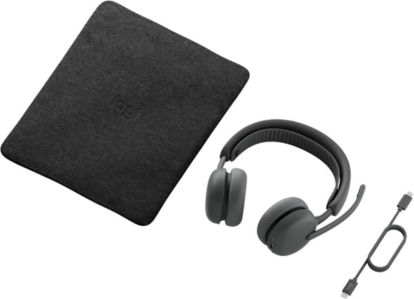 LOGITECH Zone Wireless 2 ES Hovedtelefoner, Trådløse, On-ear, ANC Grafit