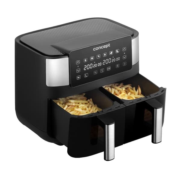 Air Fryer Rasvakeitin CONCEPT Double FR8000