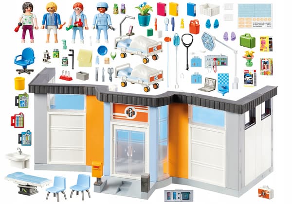 Playmobil Sjukhus med utrustning (70191)