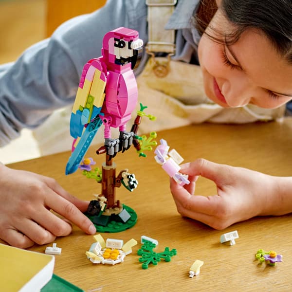 LEGO Creator Eksotisk lyserød papegøje (31144)