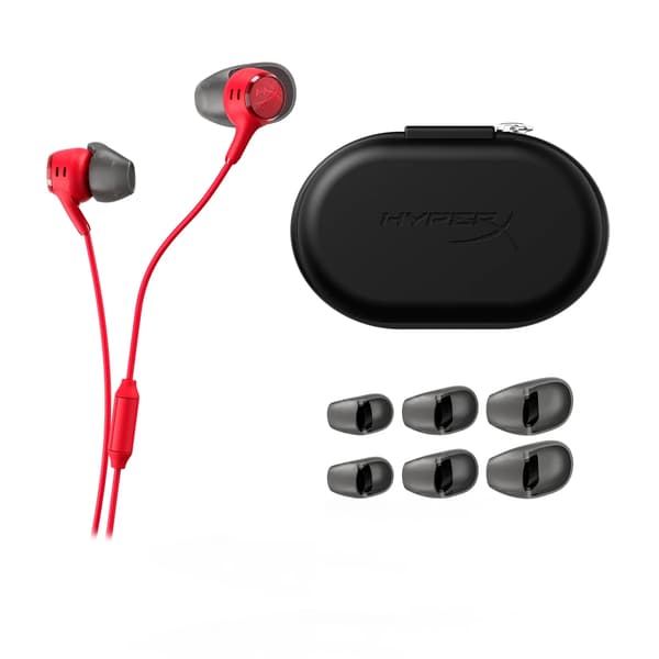 HyperX Cloud Earbuds III kablede hovedtelefoner med mikrofon In-ear Rød