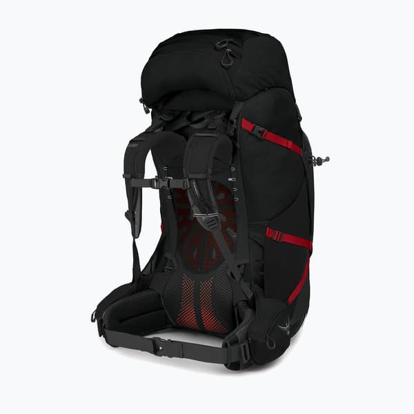 Osprey Aether Plus 100 l svart vandringsryggsäck för män