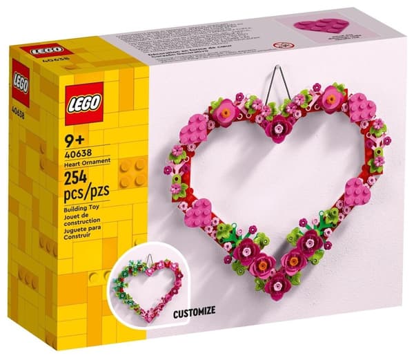 LEGO 40638 Hjerteformet ornament