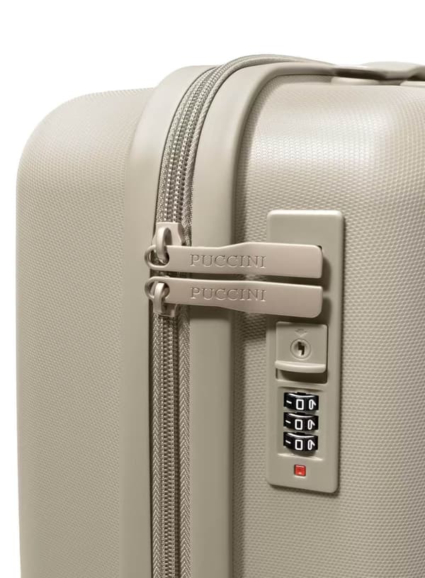 Resväska medium Puccini Turin - beige
