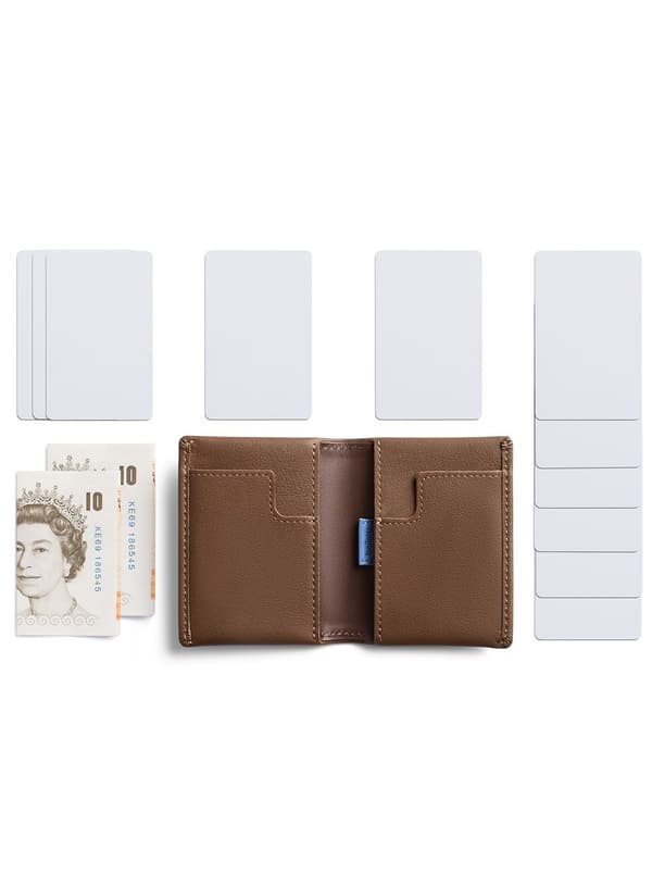 Bellroy Slim Sleeve läderplånbok - hazelnut