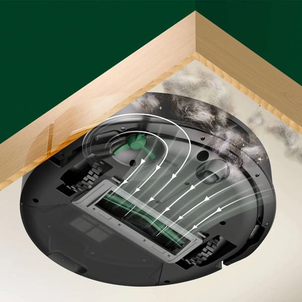 iRobot Roomba 105 Combo robotstøvsuger Moppefunktion Rumkortlægning 68dB Sort