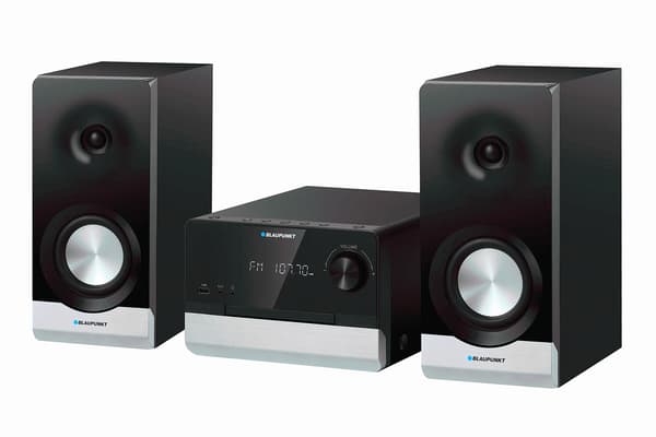 Blaupunkt MS40.2BT Tårn 100W Bluetooth FM Radio Sort-sølv