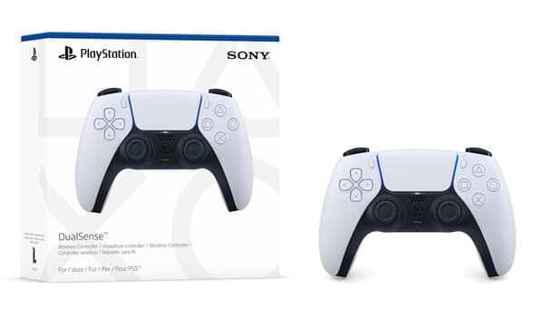 Sony DualSense-kontroll till PS5 - trådlös - vit