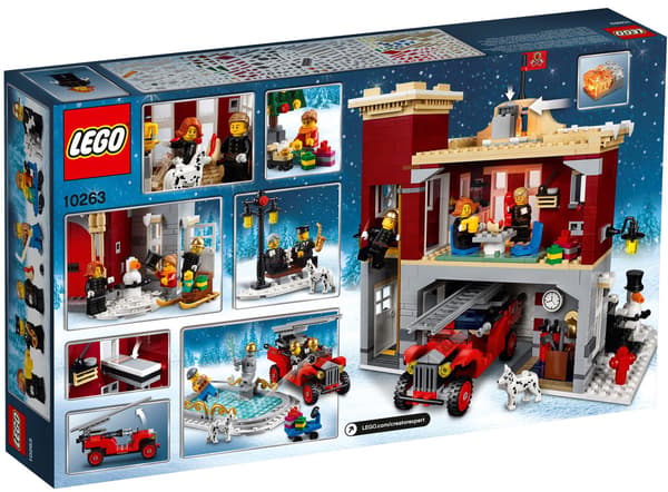 LEGO 10263 Creator Expert - Talvikylän paloasema