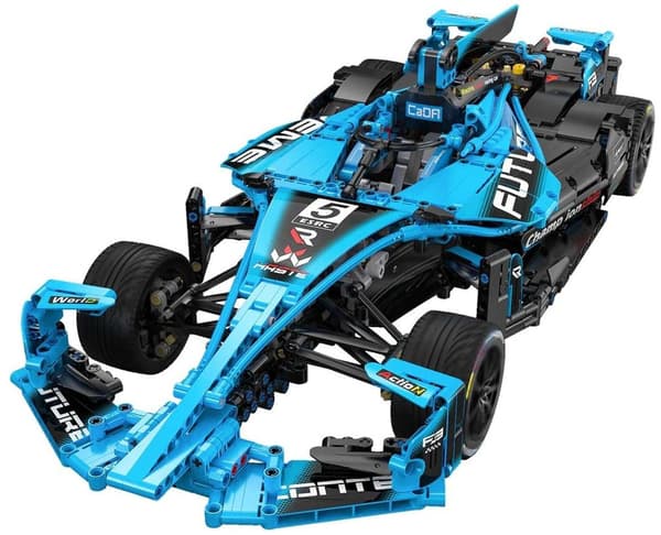 CADA Make Your Bricks Move Formel E racerbil C64004W plastikklodser