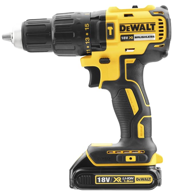 Dewalt DCD791D2 18 V borrskruvdragare 2 x 2 Ah batteri