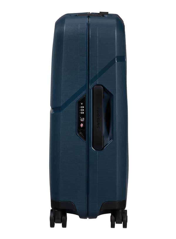 Liten resväska Samsonite Magnum Eco - midnattsblå