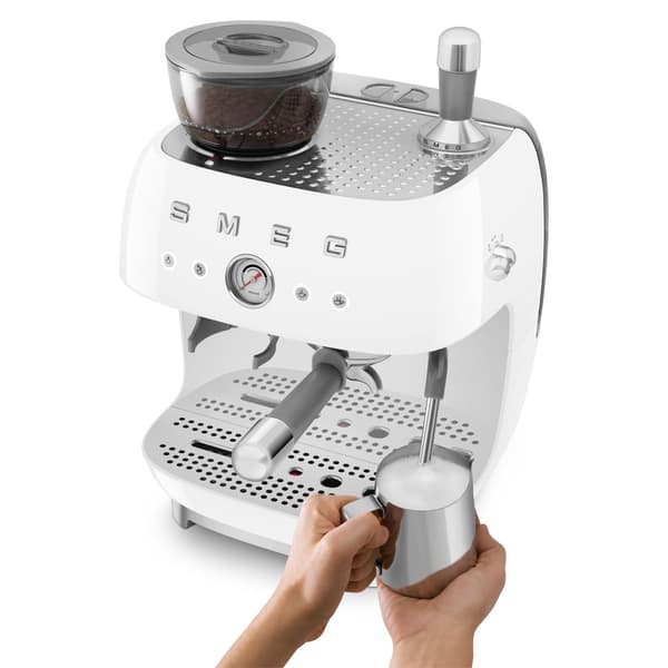 Smeg 50's Style EGF03WHEU espressomaskin