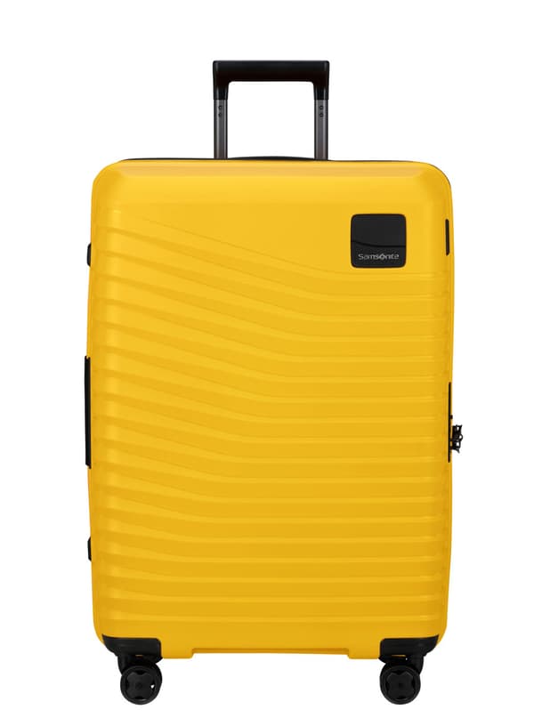 Samsonite Intuo EXP mellemstor udvidelig kuffert - citrus