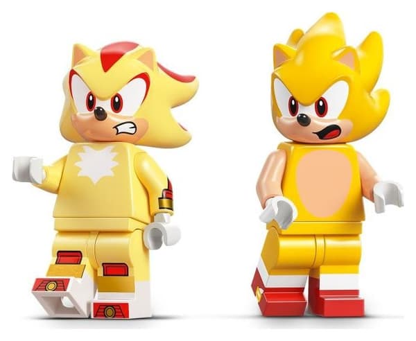 LEGO Sonic 77003 Super Shadow mot Biolizard