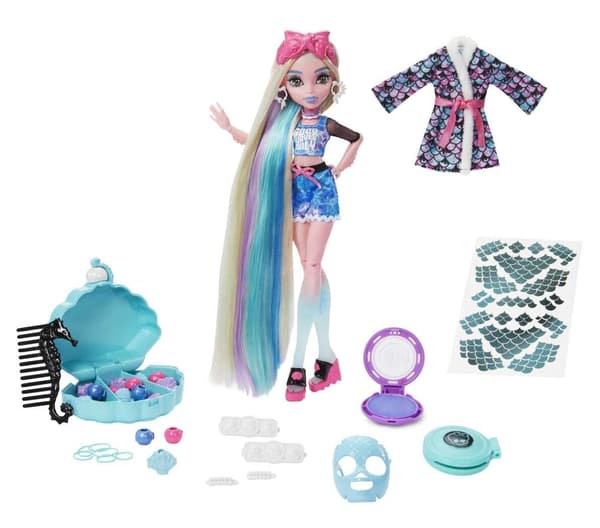 MONSTER HIGH Docka Lagoona Blue Spa-dag HKY69