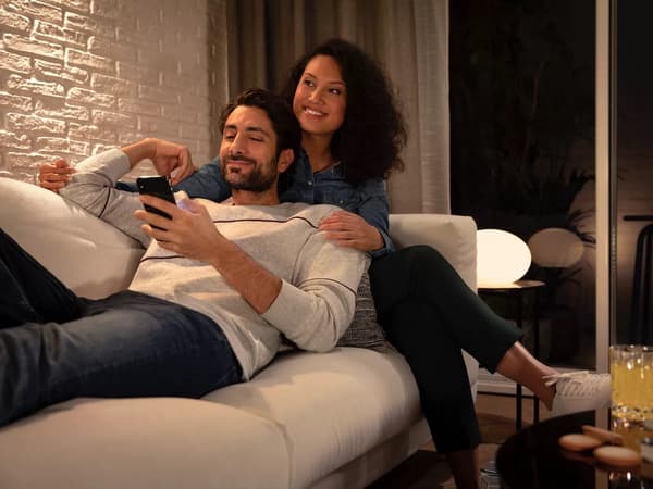 PHILIPS HUE White GU10 Smart LED-lampa (2-pack)