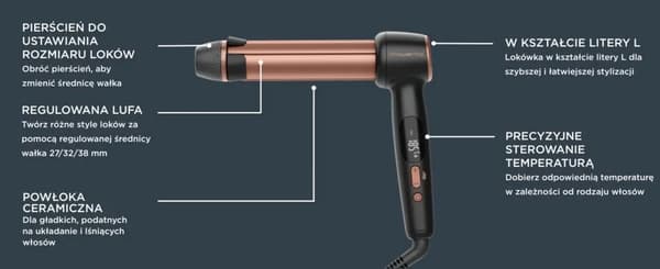 Locktång Rowenta CF4620 86W