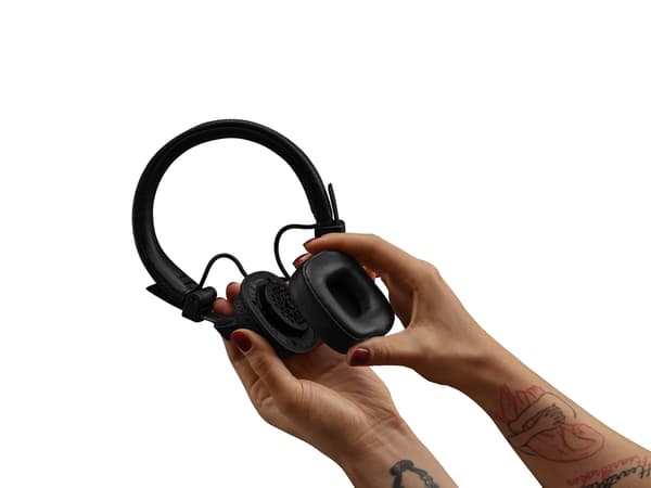Marshall Milton A.N.C Trådløse On-Ear Bluetooth 6.0 Hovedtelefoner Sort