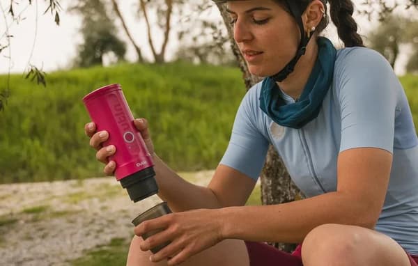 OUTIN Nano Kaffemaskine Rød
