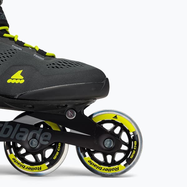 Rollerblade Macroblade 80 rulleskøjter til mænd sort/lime Størrelse: 43 EU
