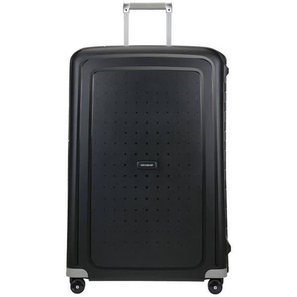 Stor XL Samsonite S'Cure kuffert 138 l - sort
