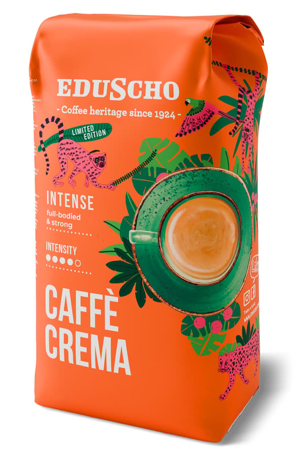 TCHIBO EDUSCHO Caffe Crema Intense 1 kg kaffebønner