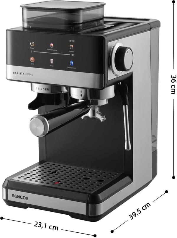 Sencor SES 5000SS espressomaskine Iskaffe