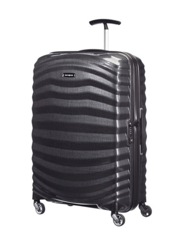 Resväska medium Samsonite Lite-Shock 73 l - svart